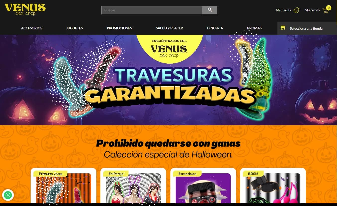 Portada de Venus SexShop